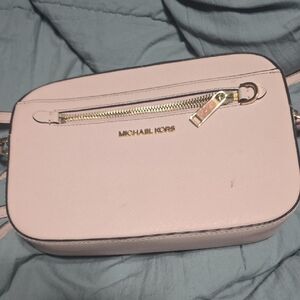 Michael Kors Light Pink Crossbody Bag